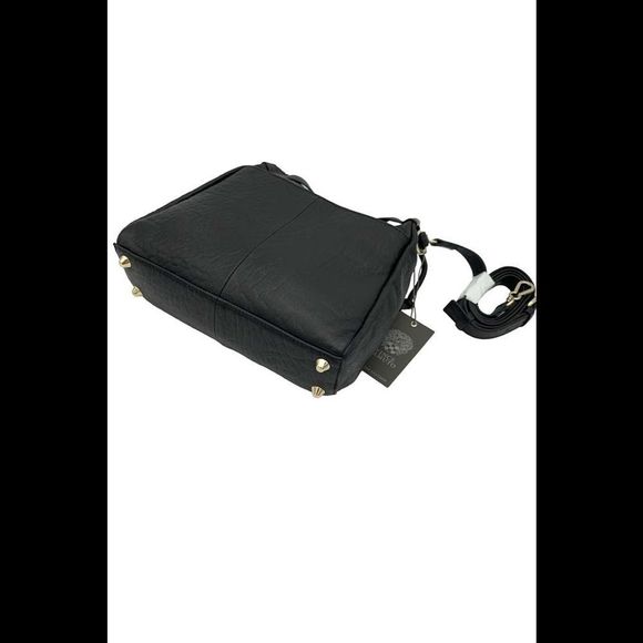 Vince Camuto Leather Crossbody Arlow Black - Picture 3 of 4